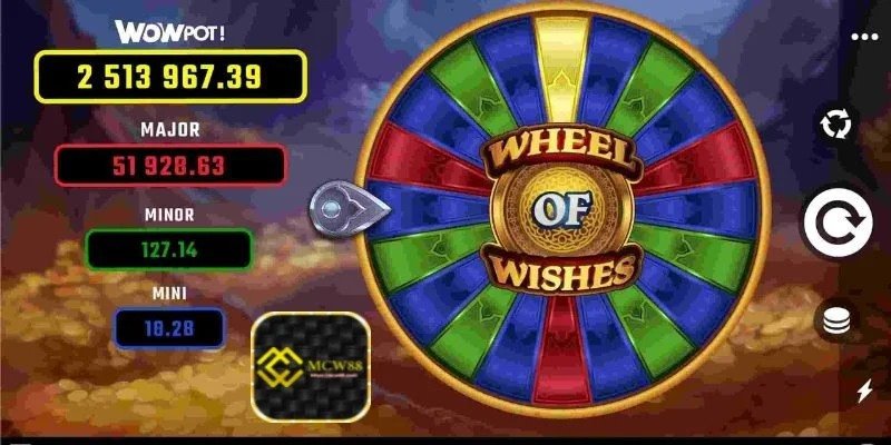 Big Jackpot Slot at MCW88 – Wheel of Wishes