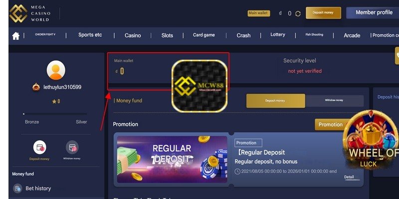 Quick top-up at MCW88 - Confirm and Wait for System Processing