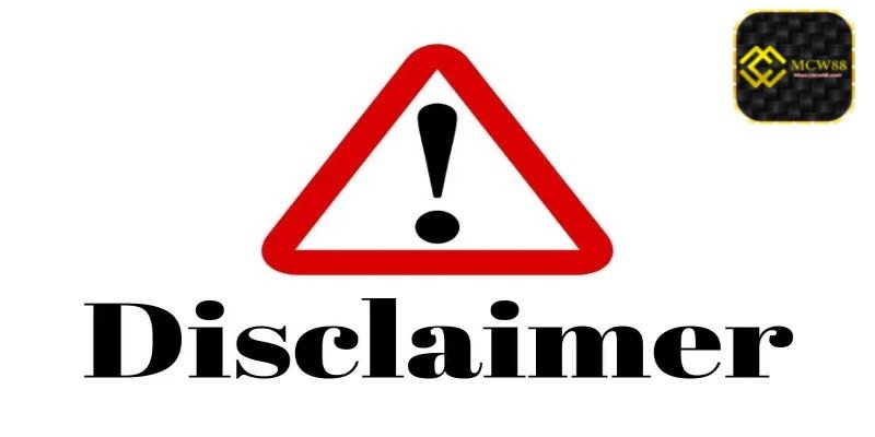 What is the MCW88 Disclaimer Statement?